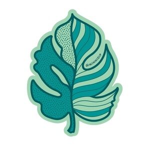 MINNIDIP La Vaca Inflatable Tropical Palm Leaf Sprinkler Splash Pad